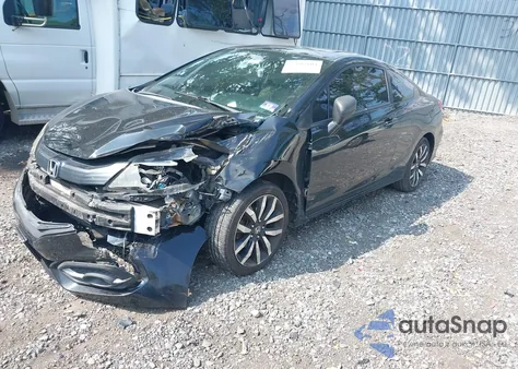 2015 Honda Civic Ex-L from USA, damaged, VIN 2HGFG3B08FH523082